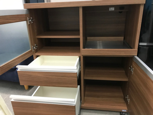 株式会社フナモコ　キッチンカウンター　ハイカウンター　レンジ台　良品