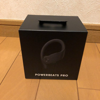 116 展示品 Beats POWERBEATS PRO ブラック 2019年製 ワイヤレスヘッドホン 