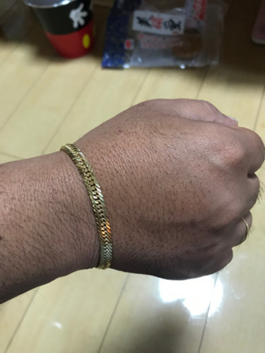(取引中)18k 20g ブレスレット