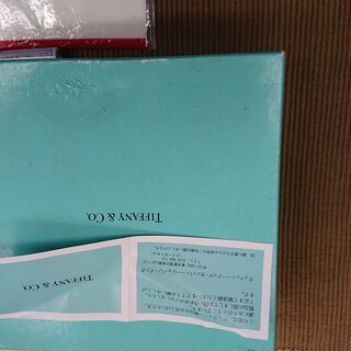 クリスマスプレゼント TIFFANY ティファニー 二枚皿 未使用 美品 配達無料サービス の画像