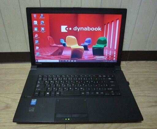 受付終了　第4世代Core-i3  東芝Dynabook Satellite B554/K④