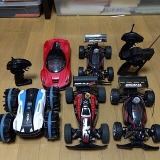 【まとめて取引希望】ラジコン　5台セット　RCカー　(ジャンクあり)