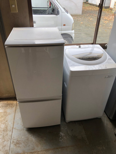 地域限定 送料無料 冷蔵庫 洗濯機 SHARP TOSHIBA