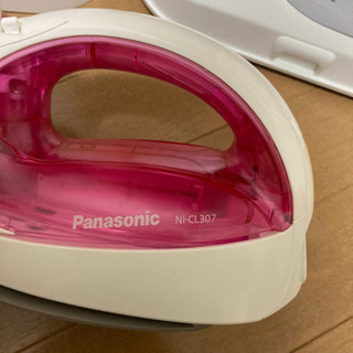 【受け渡し先決まりました】 Panasonic アイロン　CaRuRuの画像