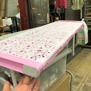 美品　フラワーラック　突っ張り棚　幅119-200cm、45kg トイレ　の画像