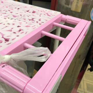 美品　フラワーラック　突っ張り棚　幅119-200cm、45kg トイレ　の画像
