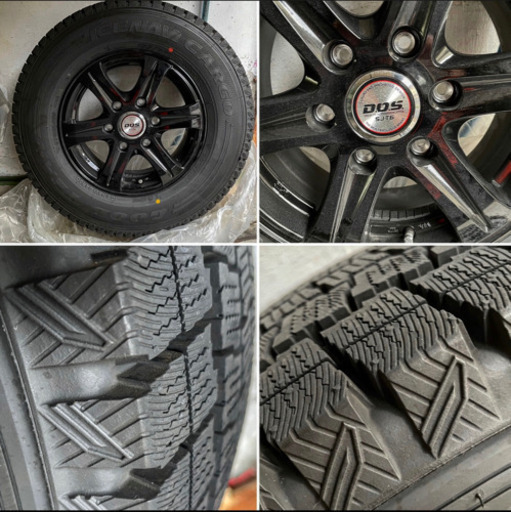 ハイエースバン200系 スタッドレスタイヤLT ホイール付き