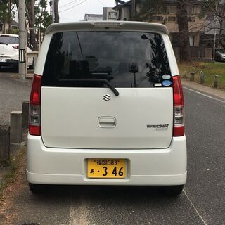 スズキ　ワゴンR　自社ローン可能　MH21S　車検ながーい　令和4年8月まで　純正アルミ　タイヤ交換バリ山　タイミングチェーン　売り切りの画像