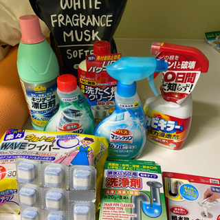 お掃除、柔軟剤セット　6品は新品未使用