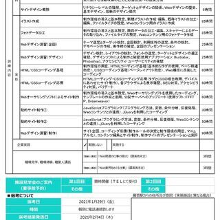 【受講料無料】2月Webデザイナー養成科　受講生募集！の画像