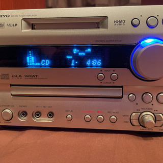 【値下げ中】ONKYO FR-N7TX スピーカー付きの画像