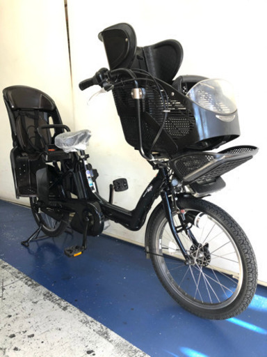 ヤマハ　パスキッスミニ　20インチ 3人乗り 8.7ah 電動自転車　1215