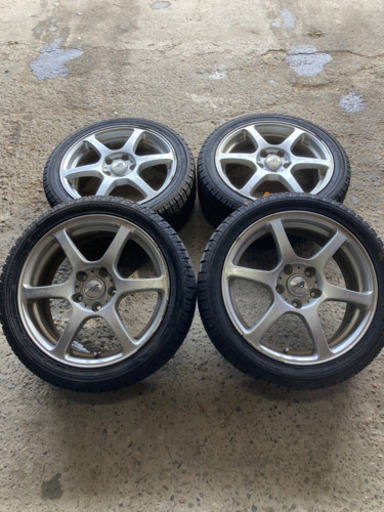 ?215/45R17 2014年製　ヨコハマIG50&アルミ4本セット