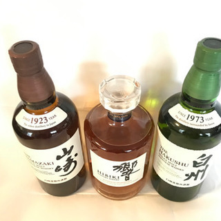 サントリー 響 山崎 白州 ウイスキー 3本セット