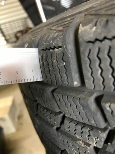 【【決まりました】ダンロップ　DUNLOP製　スタッドレスタイヤ　175 65R15 ホイール付き