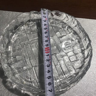 お洒落なガラスの器の画像