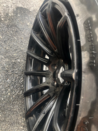 ZUCT ホイール　タイヤ2本セット中古