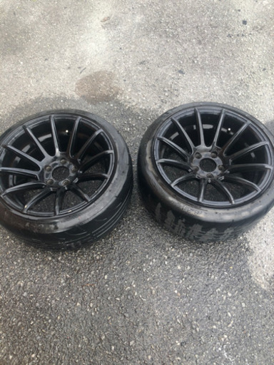 ZUCT ホイール　タイヤ2本セット中古