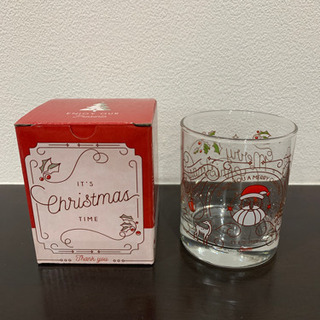 クリスマス　グラス　コップの画像