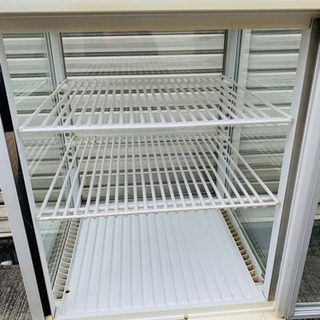 業務用 サンデン SANDEN 卓上型 対面式 両面扉 54L 冷蔵ショーケース