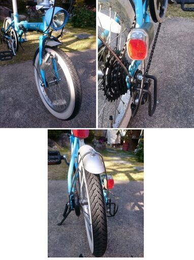 PANTONE 16インチ  6段 折り畳み自転車 中古