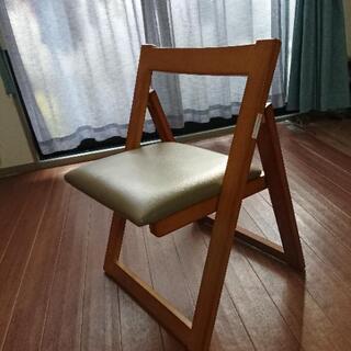 新品★折り畳み椅子  勉強机 