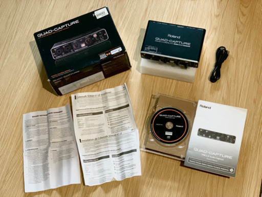 Roland QUAD-CAPTURE UA-55 ローランド オーディオインターフェイス