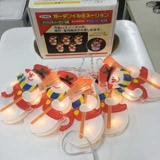 【窓辺を演出❗️】ガーデンイルミネーション スノーマン アサヒペン