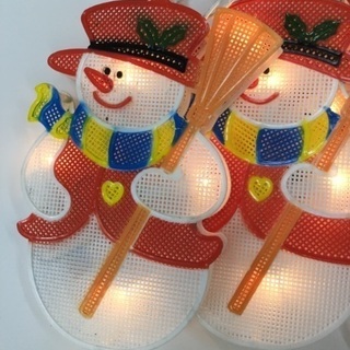 【窓辺を演出❗️】ガーデンイルミネーション スノーマン アサヒペンの画像