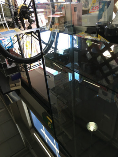 アーバンStyle ガラストップ センターテーブル ウォールナット材