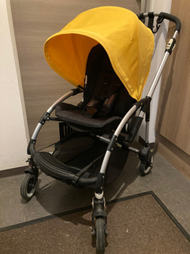 バガブーベビーカー　フットマフ&雨カバーセットで