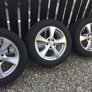 スタッドレス タイヤセットホイール付き 225 55 ヨコハマ ...