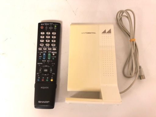 シャープ アクオス 24型テレビ 2013年製 LC-24K9 リモコン・アンテナ付き