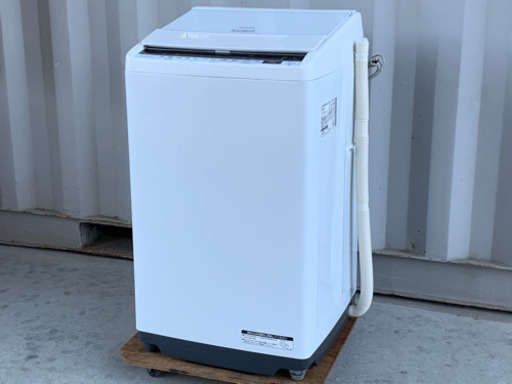 美品！日立 洗濯機◇7.0kg◇ビートウォッシュ◇2019年製◇槽乾燥◇BW-V70EE7◇JWP-0098