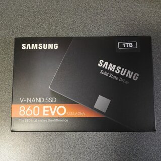 【取引完了】Samsung SSD 860 EVOシリーズ 1TB（PS4対応）の画像