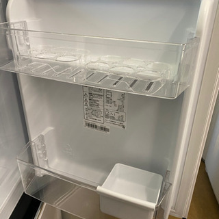 美品　2ドア冷蔵庫　2019年モデル　リサイクルショップ宮崎屋21.3.20の画像