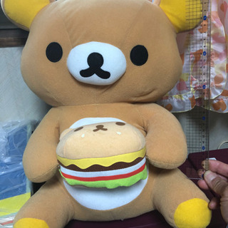 リラクマのぬいぐるみの画像