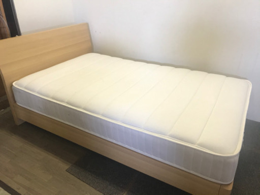 121204☆セミダブルベッド　現状渡し☆