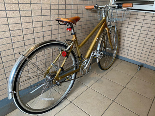 【レア】値下！ピナレロ高級ママチャリ！アルミフレームカーボンフォーク定価約13万円！