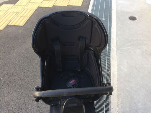 地域限定　ブリヂストン　ビッケ　bikke　新基準　8,9AH　子供乗せ　グレー　パスバビー　ギュットアニーズ　神戸市　電動自転車