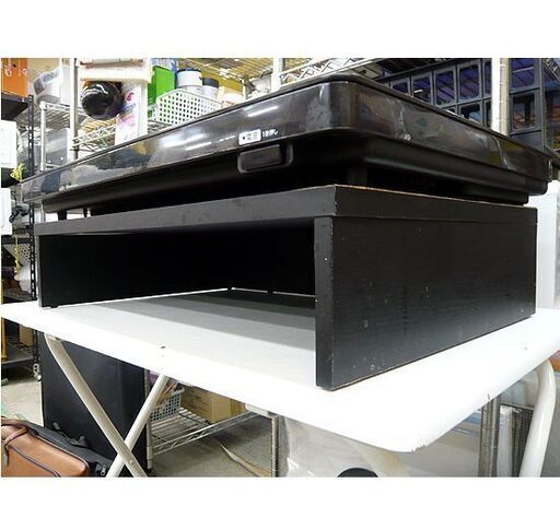 〇 札幌 2014年製 2口IHクッキングヒーター 台付き アイリスオーヤマ EIH1470-B IHコンロ 電磁調理器 本郷通店