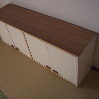 多段ボックス 横置き用 扉付きの画像