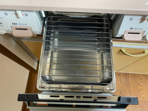 リンナイ　ガスコンロ　ガステーブル　パステルピンク