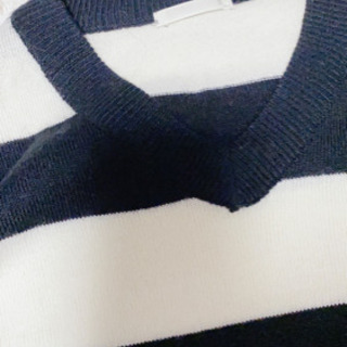 【GU】ボーダーニットの画像