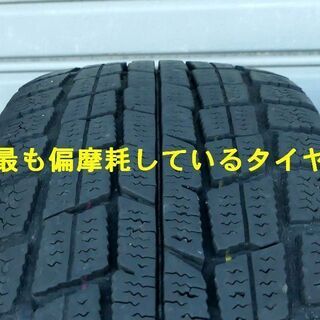 軽自動車用 スタッドレスタイヤ＋アルミホイール 4本セット 155 65R/14 の画像