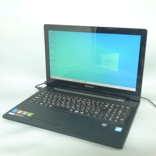 送料無料 新品SSD240GB 1台限定 中古良品 ノートPC 15.6型 Lenovo G50 Celeron 4GB DVDマルチ 無線 カメラ Bluetooth Windows10 LibreOffice 