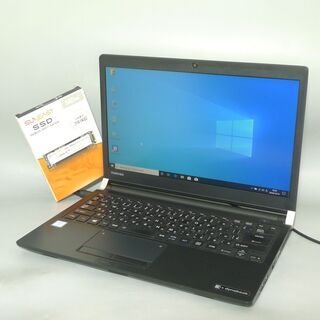 送料無料 新品SSD512GB 軽量モバイル 1台限定 ノートパソコン 中古良品 13.3型 東芝 R73/B 第6世代Core i5 8GB 無線 カメラ Windows10 Office