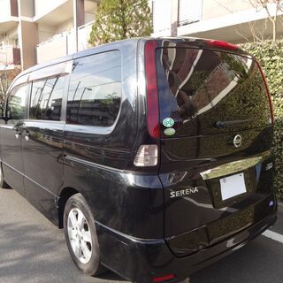 込プライス１３万円 セレナハイウェイスター(CC25) パワースライドドア 予備検受渡し 修復無し 機関良好の画像