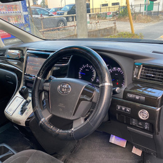 アルファードプラチナセレクション2タイプゴールドサンルーフ両側パワスラパワーバックドア修復無車検3年12月まで社外エアロ車高調の画像