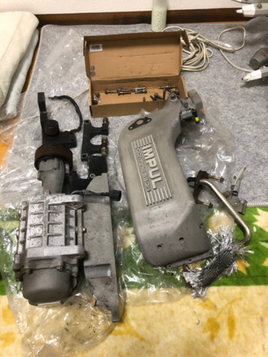 インパル　スーパーチャージャー　HR15 キューブ　ノート　マーチ　ティーダ　取り扱い説明書付